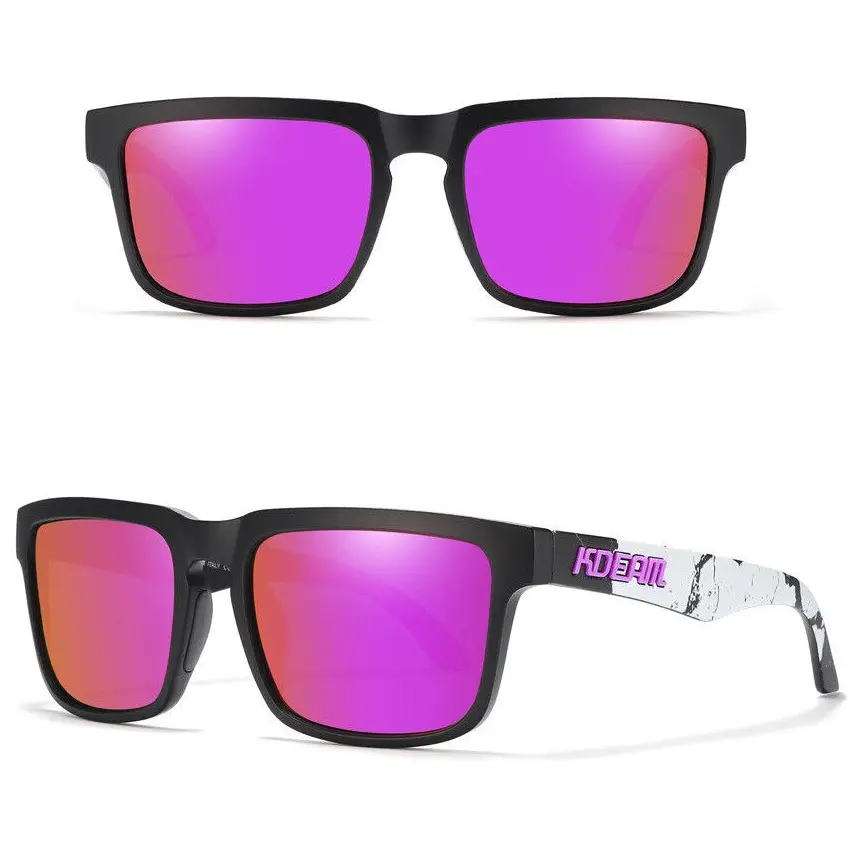 Kdeam Constant III Purple Polarized Sunglasses