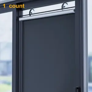 Sunshade Glass Balcony Office Home Insulation and Sun Protection Curtain, Easy to Install，1  count