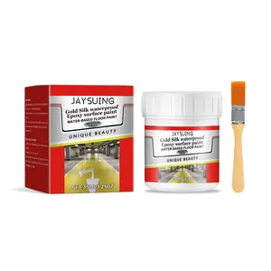 Jaysuing Waterproof Epoxy Floor Paint Household Wall Floor Waterproof Anti-Crack Cover Stains Renovation Paste
