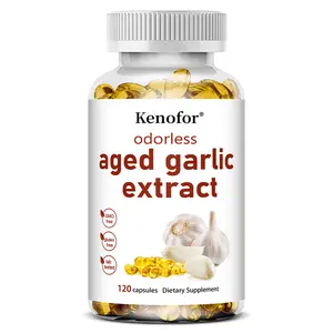 Kenofor Aged Garlic Extract Health Supplement,Supports Heart Health and Immune Health,120 capsules