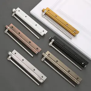 50kg Automatic Door Closer, Adjustable Zinc Alloy Spring, Silent Operation, Wide Angle 150°, Suitable for Home Office Bedroom Doors