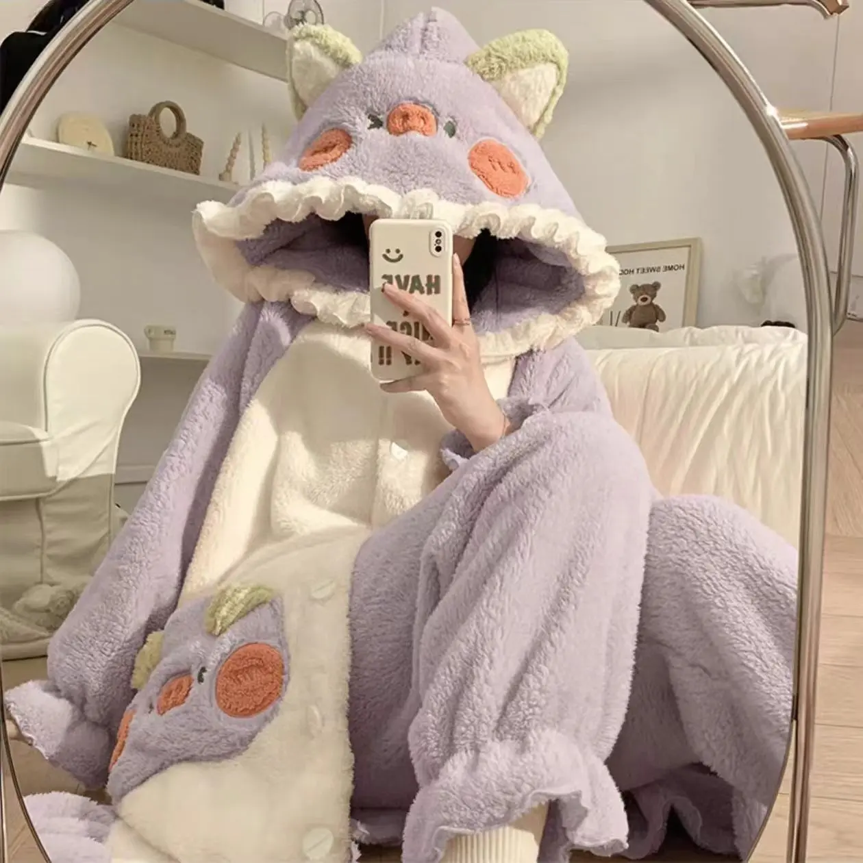 Purple Pig Sleeprobe Set (including pant