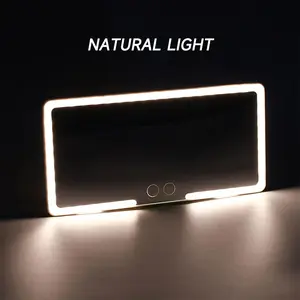 Mirror Makeup Mirror for Girl Women Natural Light Glass Product SEO Keywords Black