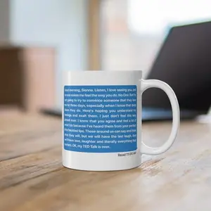 Shep Rose Text To Sienna Southern Charm Coffee Mug 11oz 15oz