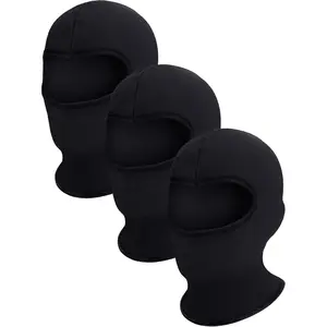 Geyoga 3 Pieces Winter Balaclava Face Mask Kids Windproof Ski Mask Neck Warmer Gaiter for Toddlers Boys Baby Cold Weather