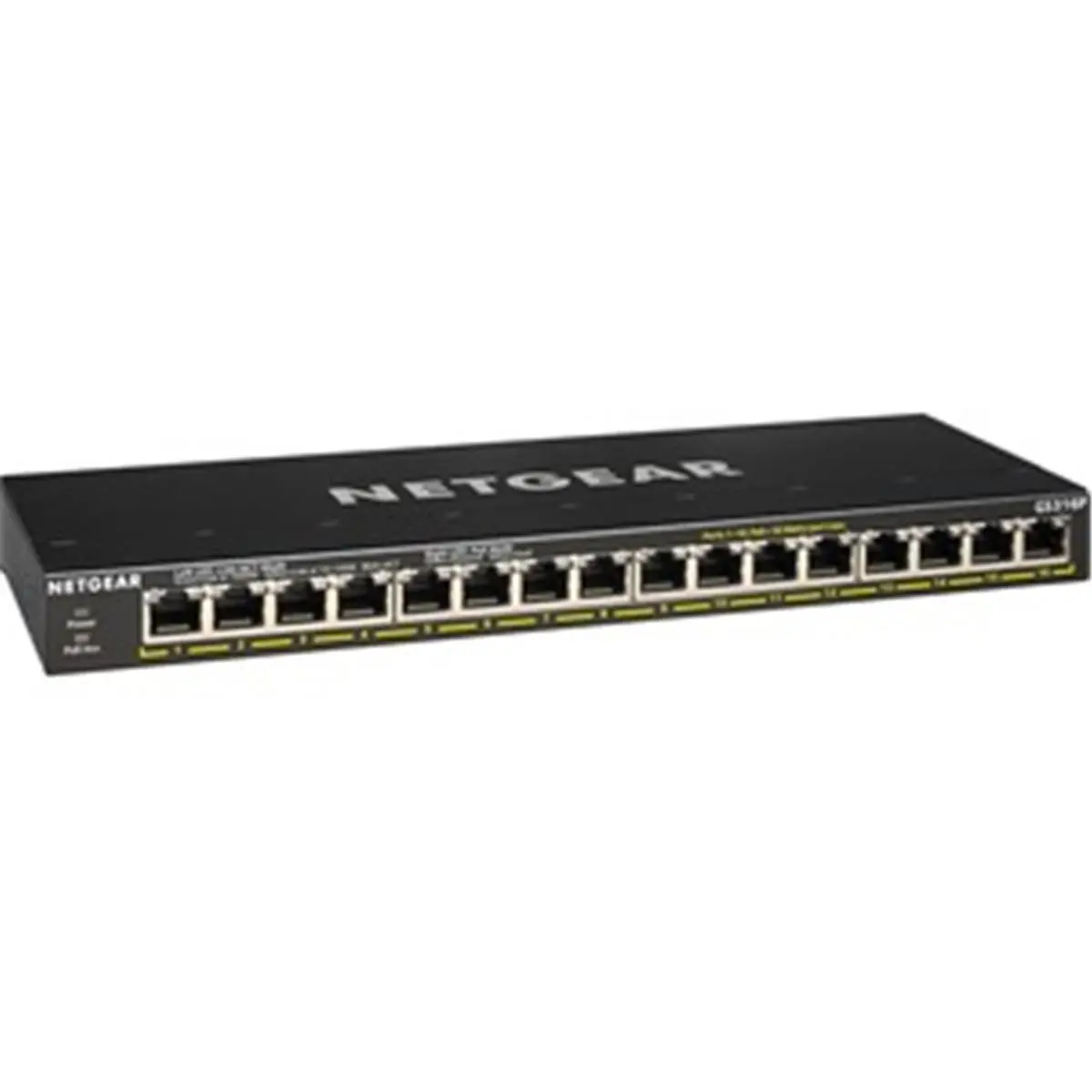 Netgear GS316P-100NAS Ethernet Switch - 16 Ports - 2 Layer Supported - Twisted Pair