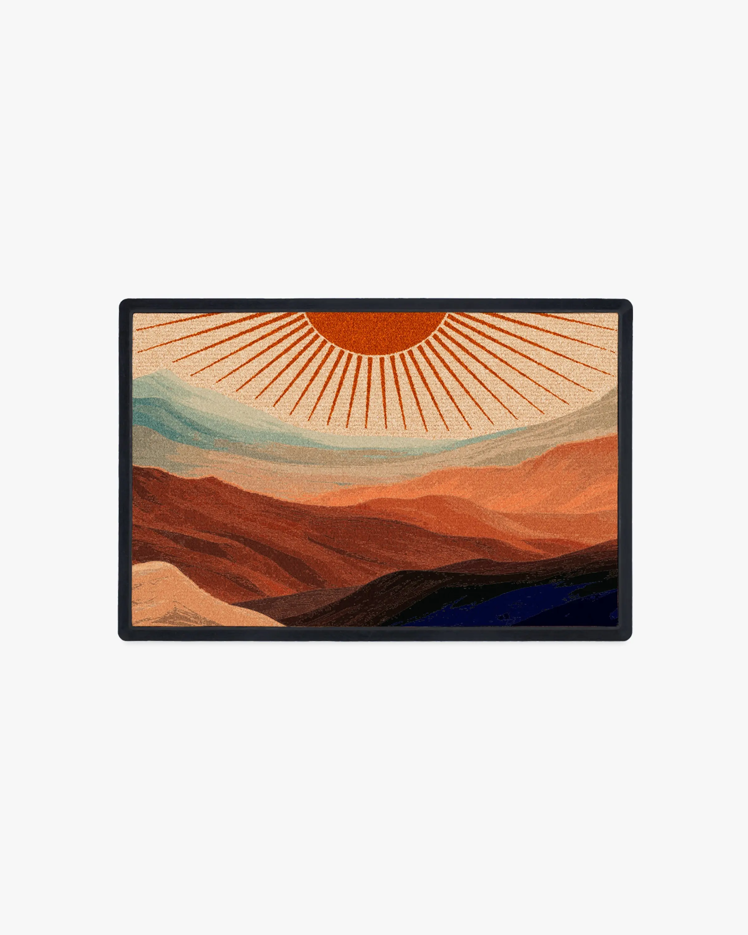 Sunrise Mountain Dusk Doormat