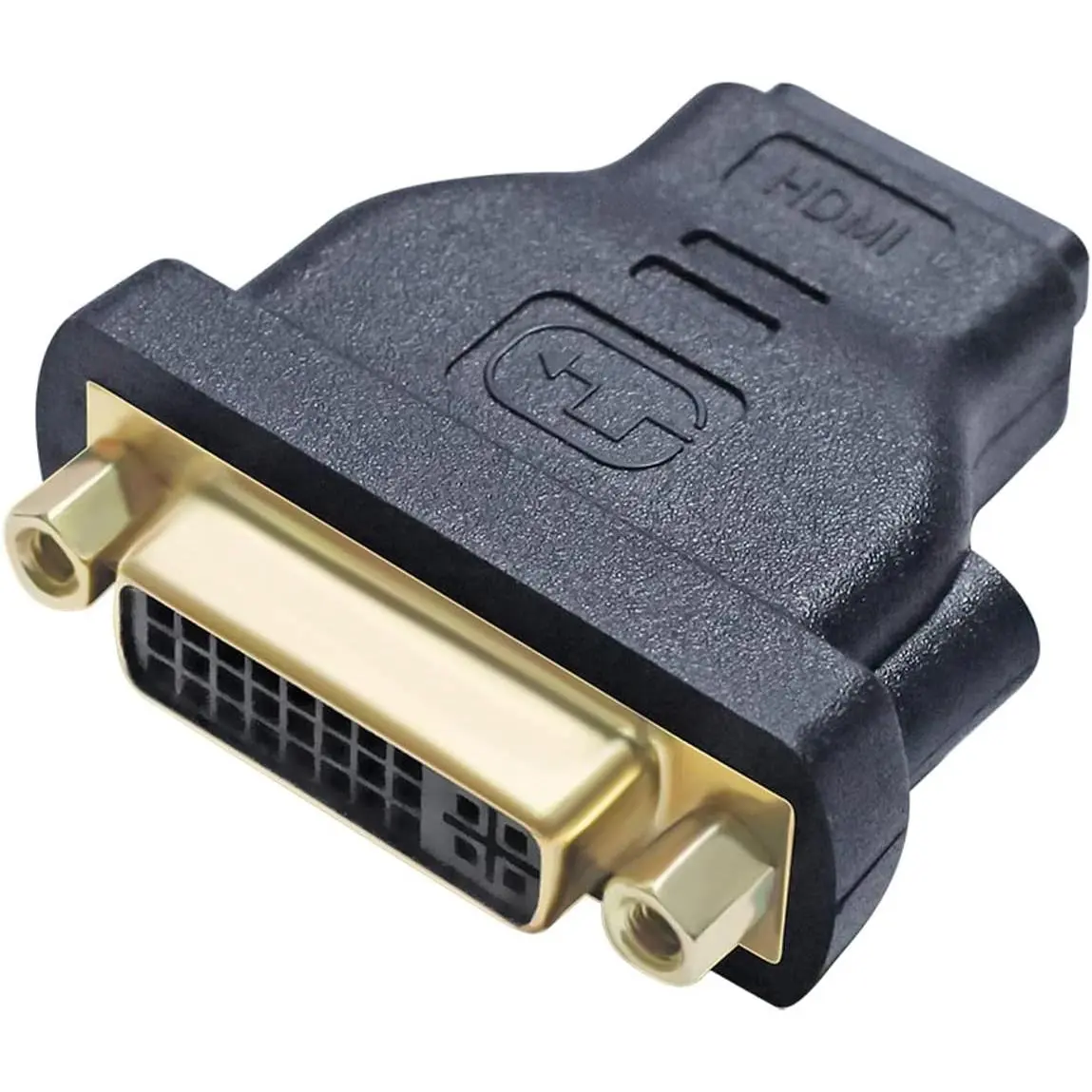 DVI Female to HDMI Female Adapter HDMI to DVI-I Converter Bi-Directional 24+5 Port 4K 1080p Video for Computer  PC TV Box  Cinema Display