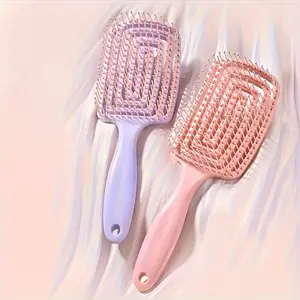 Hollow Out Detangling Hair Brush Hair Detangling Comb Wet Or Dry Hair Brush Hairdressing Brush For All Hair Types