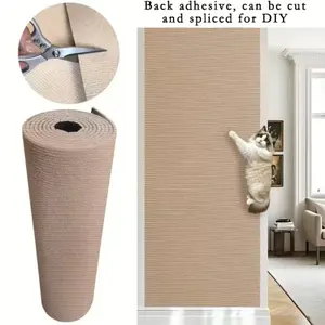 Self-Adhesive Cat Scratching Pad, Multi-Functional Durable Cat Scratch Board, Interactive Pet Climbing Mat, DIY Home Decor Gift