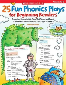 25 Fun Phonics Plays for Beginning Readers -- Pamela Chanko - Paperback