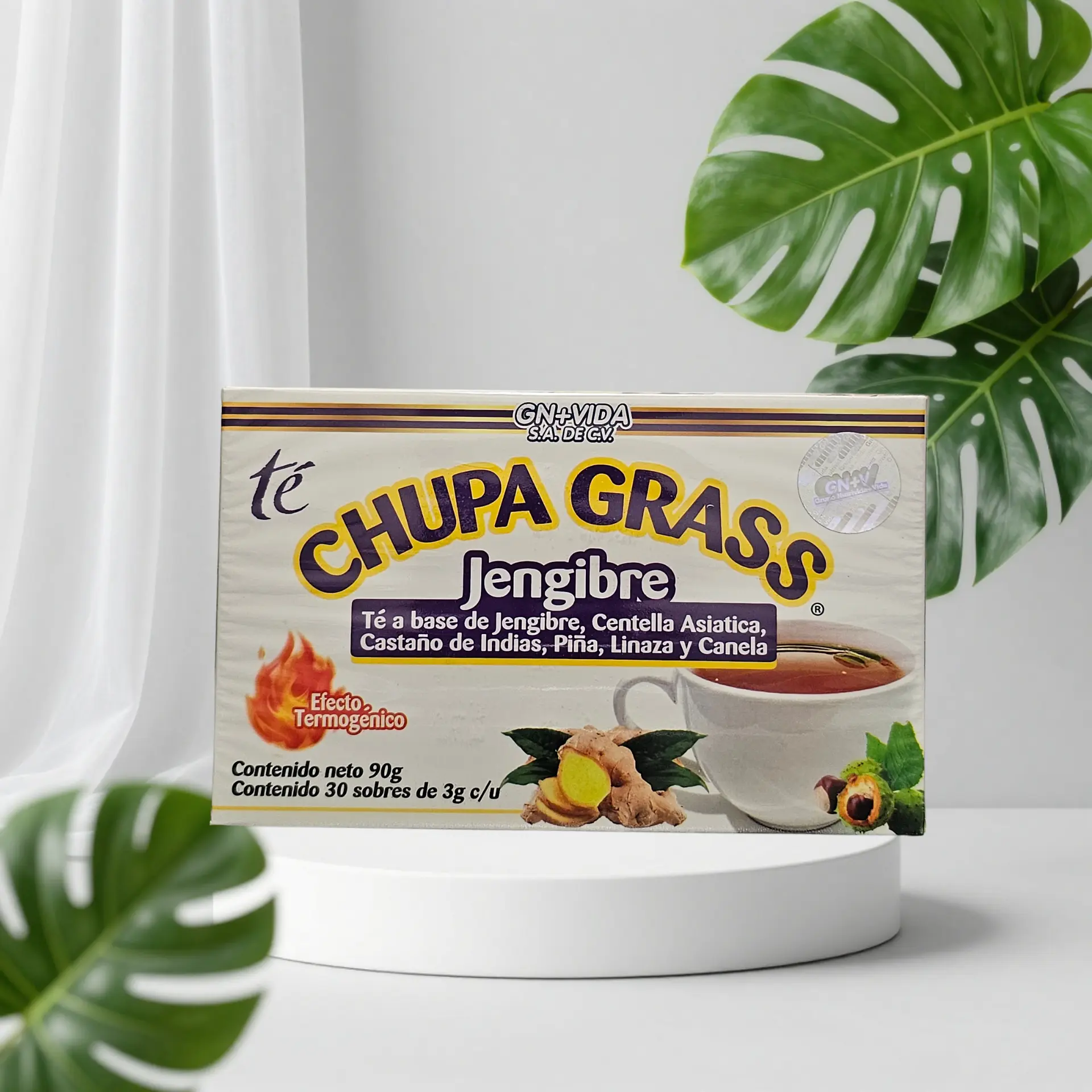 Te Chupa Grass Ginger Tea | GN+VIDA