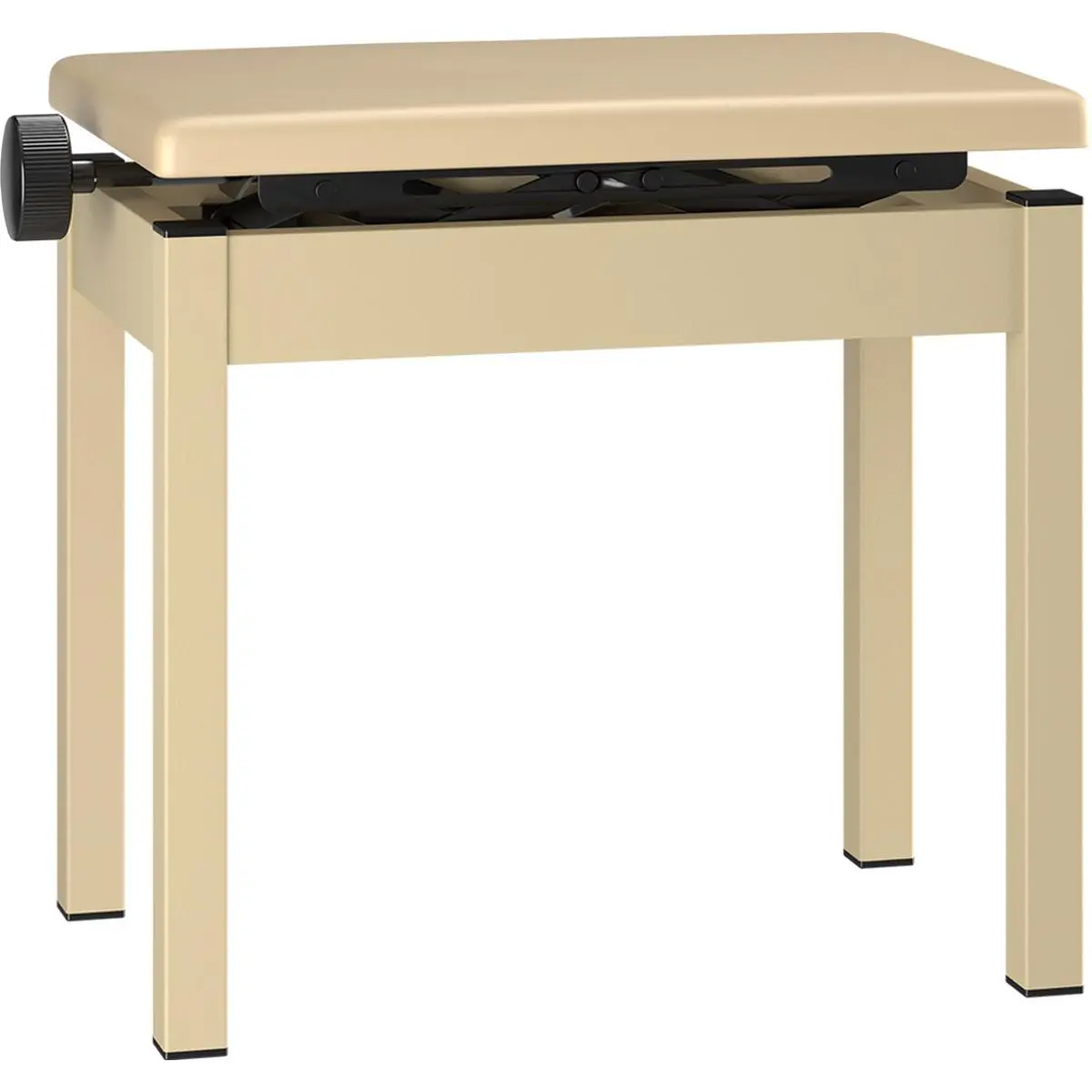Roland BNC-05 Classic Unisex Piano Bench, Cushioned Seat, Light Oak Wood Frame