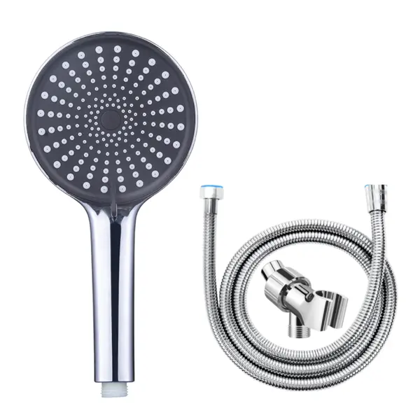 3 Spray Settings High Pressure Shower Head Spray W/ 1.5M Hose Set