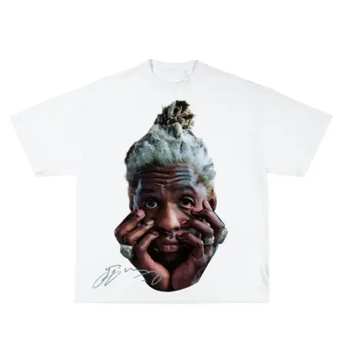 Thugger Inspired Vintage Graphic T-shirt Heavy Cotton Tee Basketball 90 s Styled Shirt Hiphop Vibes Y2K Aesthetic Throwback Classic Big Face Celebrity Tee