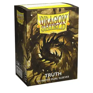 Dragon Shield Dual Sleeves 100ct Box - Matte Truth