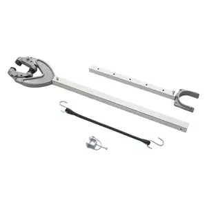 VEVOR Transom Saver, 32-44 in, Adjustable Boat Transom Saver with Heavy-Duty Head, Corrosion-Resistant Easy-to-Install Transom Savers for Less Than 100 HP Outboard Motor , Fit for Roller & Trailer