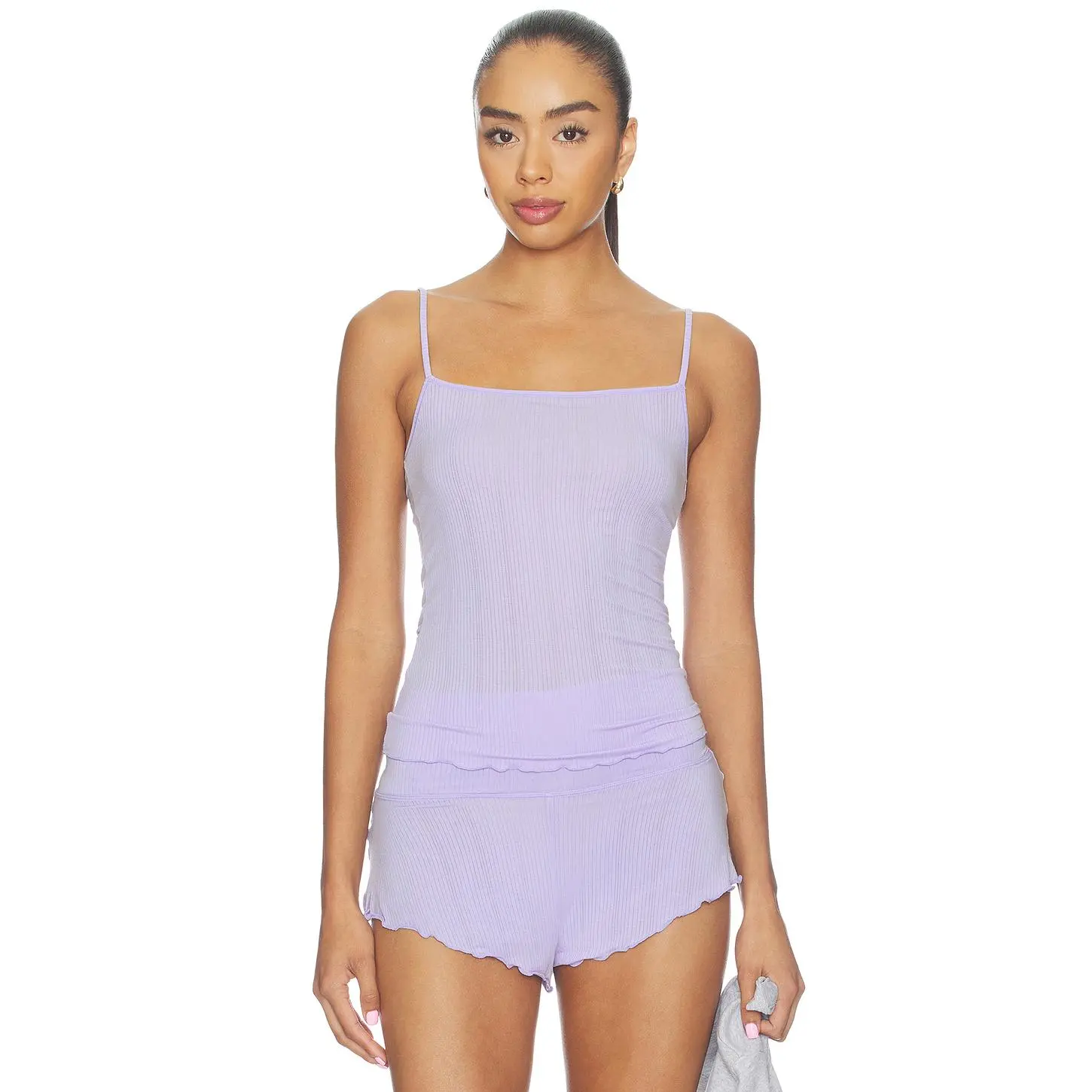 Negative Underwear Whipped Cami Top in Muse