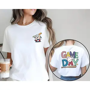 Baseball Tshirt, Game Day Tee, Baseball Mom Gift, Spring Baseball, Baseball Team, Baseball Mom Shirt