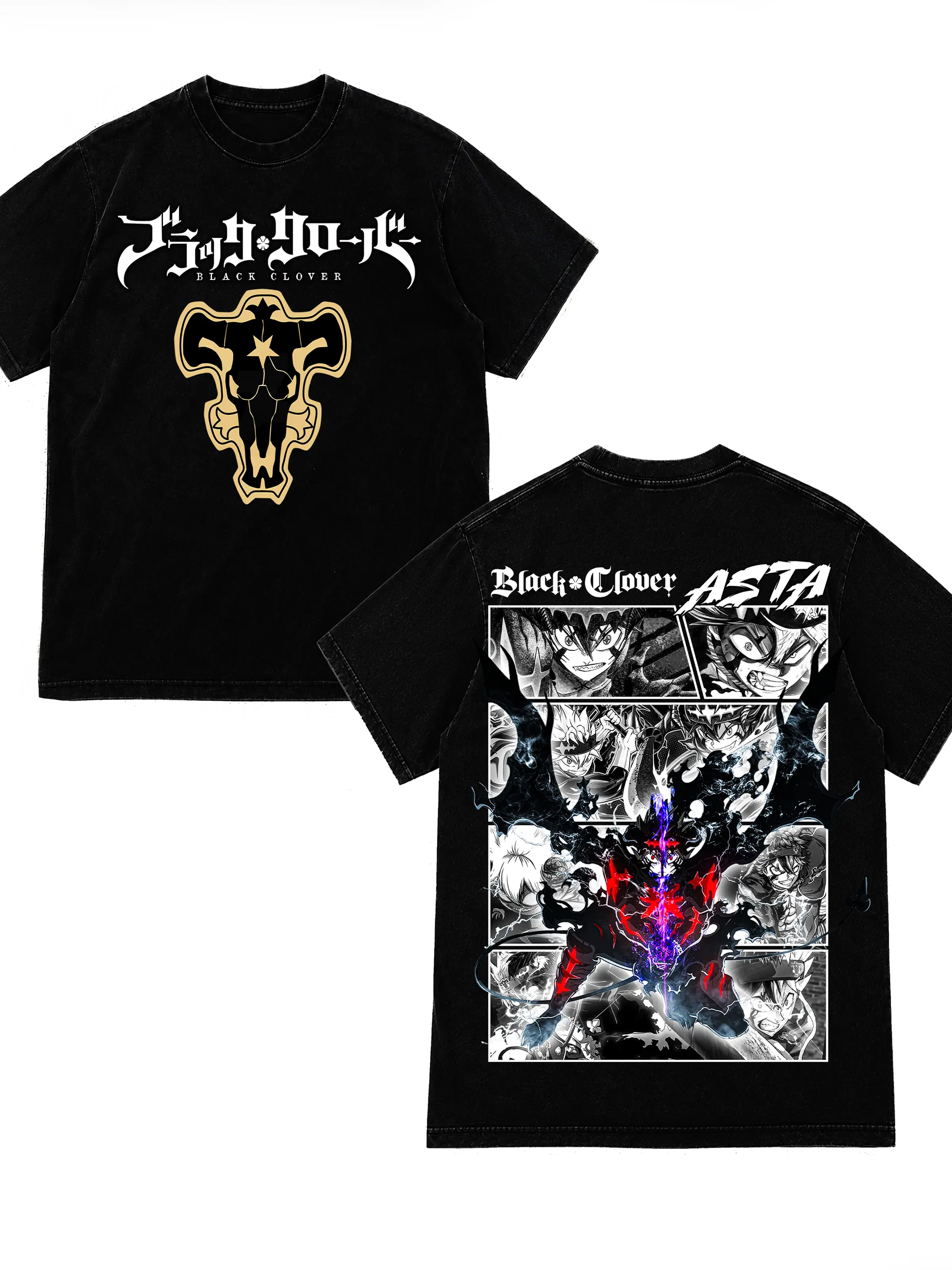 Asta Black Clover Anime art Character T-Shirt