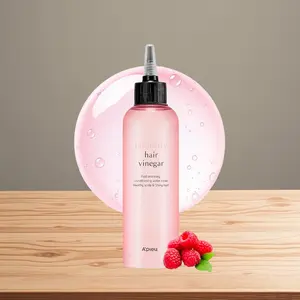A’pieu Raspberry Hair Vinegar Rinse, pH-Balancing for Fresh and Shiny Hair, Korean Hair Care