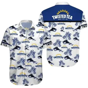 Twisted Tea Hawaiian Shirts, Twisted Tea Shirts, Button Men Shirts, Summer Hawaiian Shirts, Gift For Him