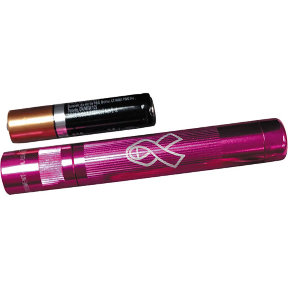 MagLite K3AMW6 NBCF AAA Solitaire Flashlight, Pink