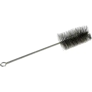 Tent Wood Stove Pipe Cleaning Brush with Stainless Steel Bristles, Chimney Cleaning Wire Brush for All Kinds of Pipe Cleaning (7cm/2.8in)