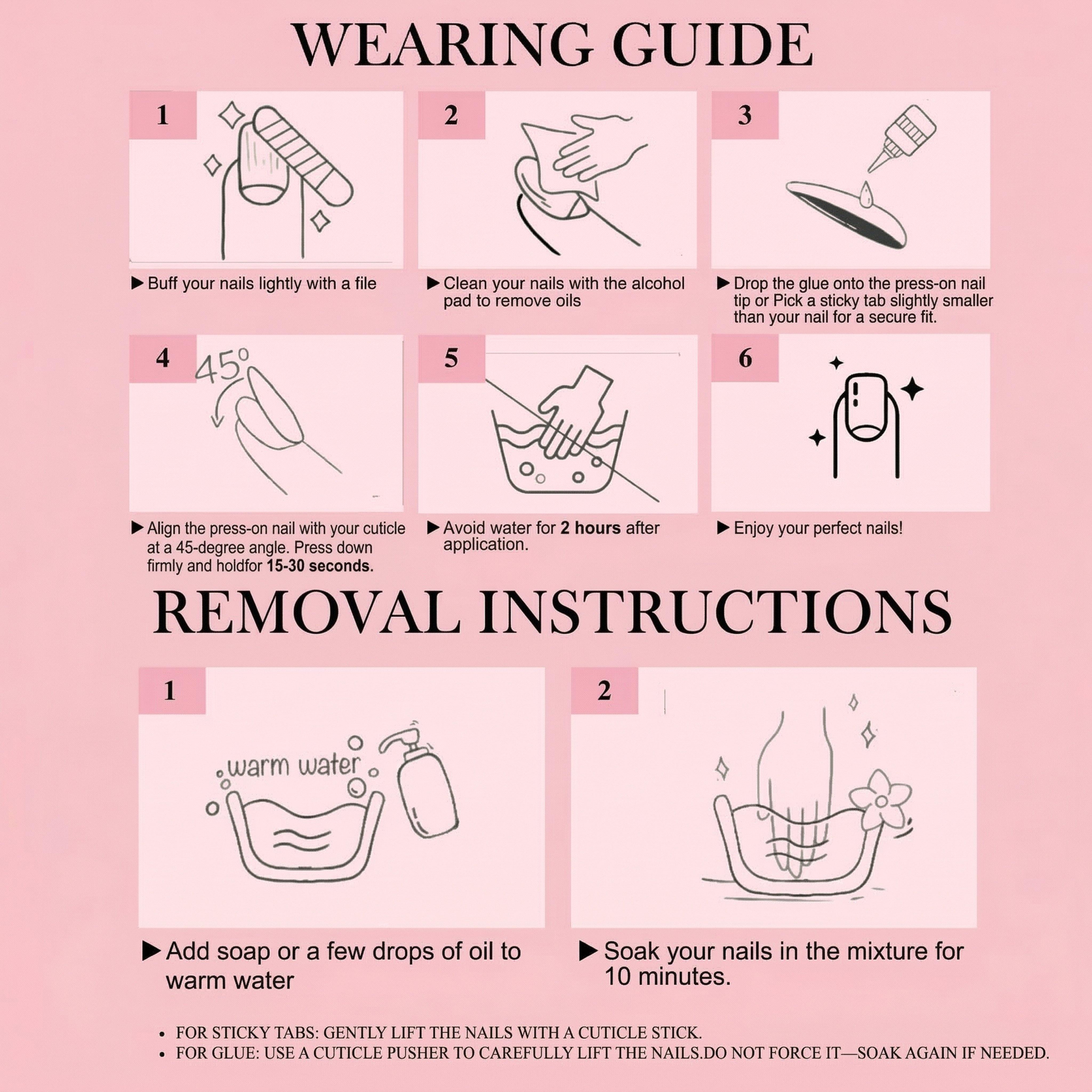 Her Apex Nails Iris-Handmade Press-On Nails | Reusable, Salon-Quality, Long-Lasting, Glossy Design