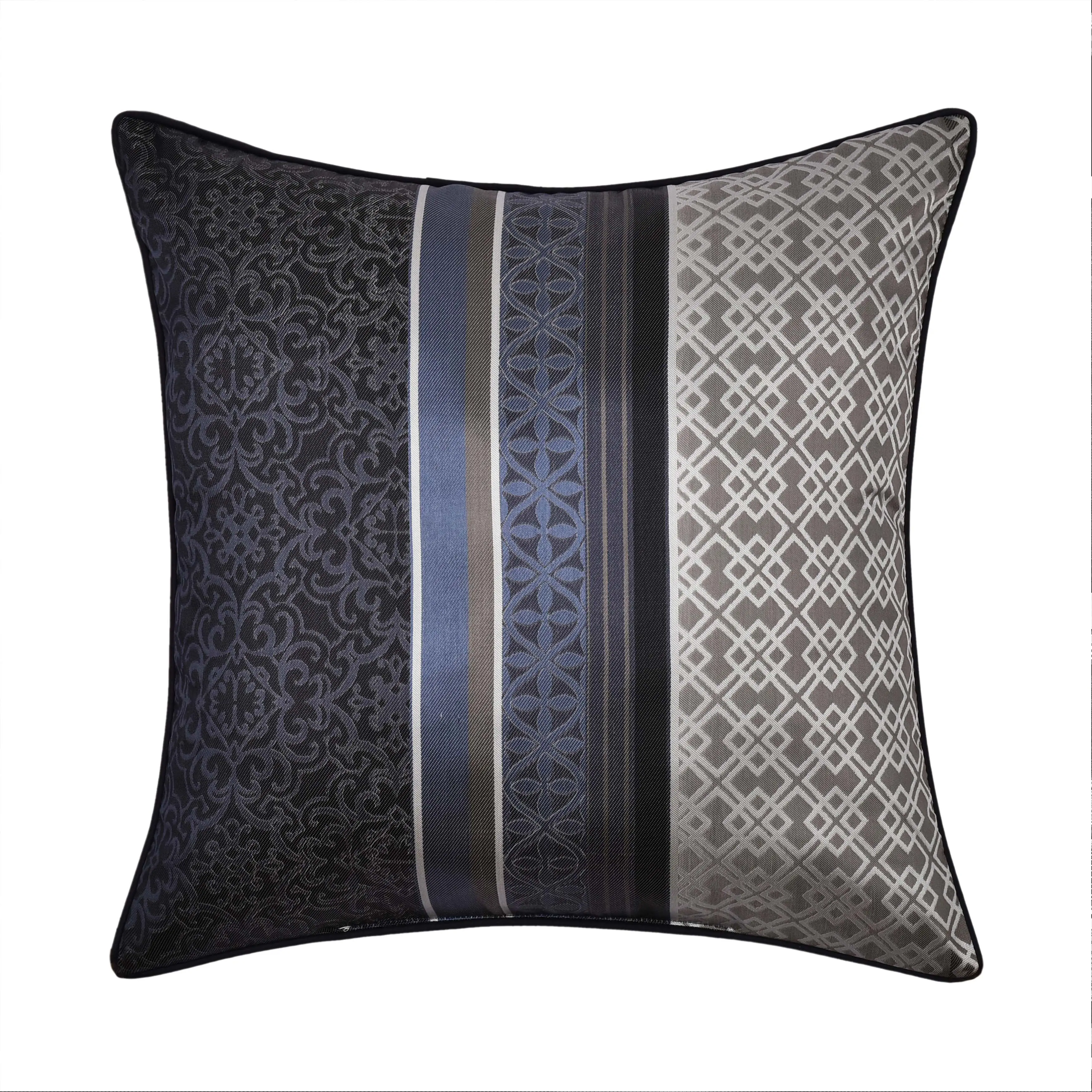 Carlisle Indigo Square Decorative Throw Pillow 20" x 20" - Final Sale