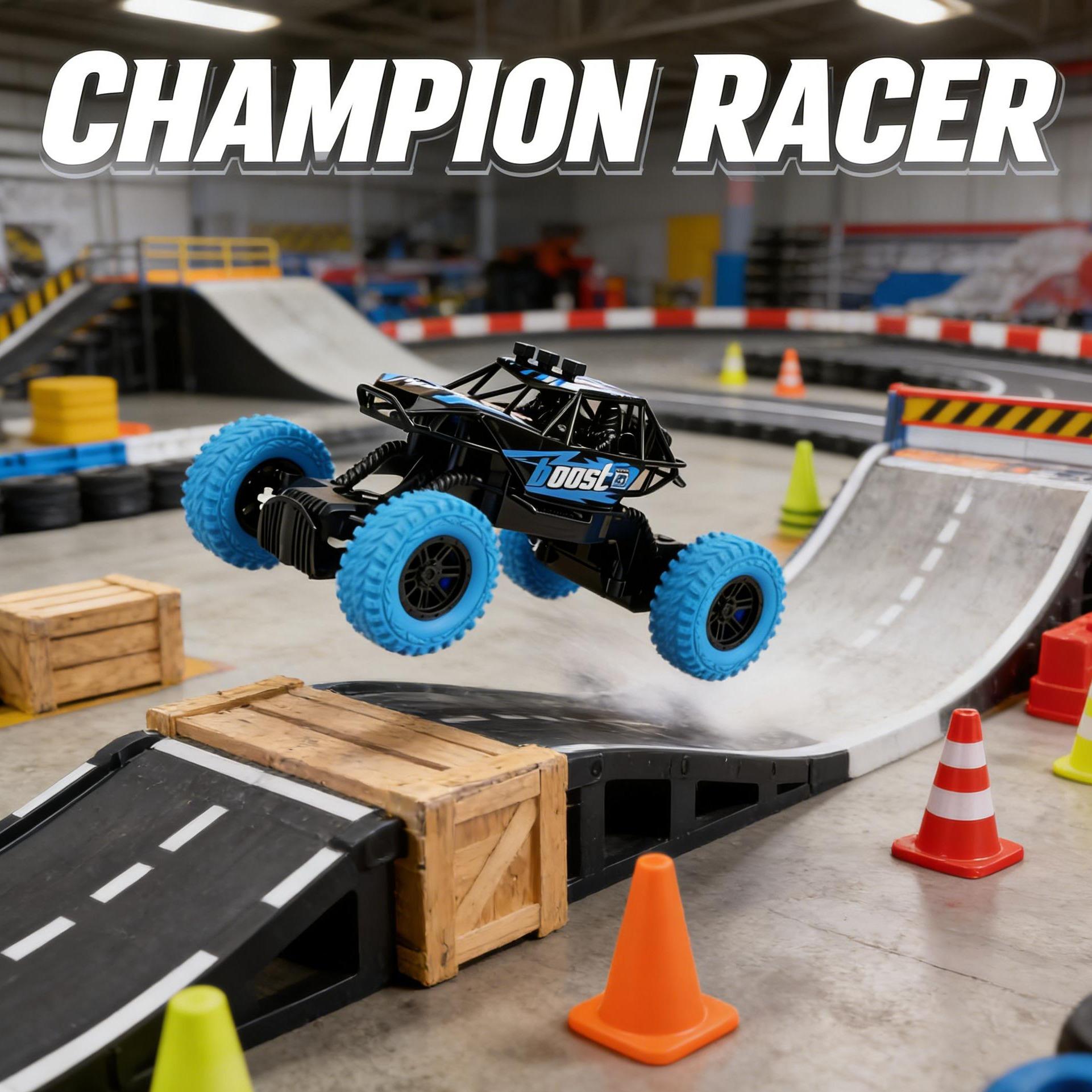 Blue Tires 4WD RC Crawler, All-Terrain Remote Control Vehicle,Fun Toy Gift for Kids' Birthday, Easter, Carnival, Holiday,Graduation gift