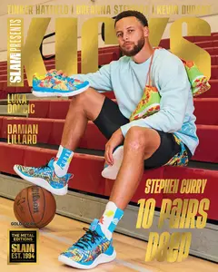 KICKS 25 - Stephen Curry Cover Poster Print - NO FRAME