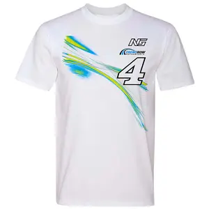 Vintage Shirt Noah Gragson Front Row White #4 Unisex All Sizes S - 5XL