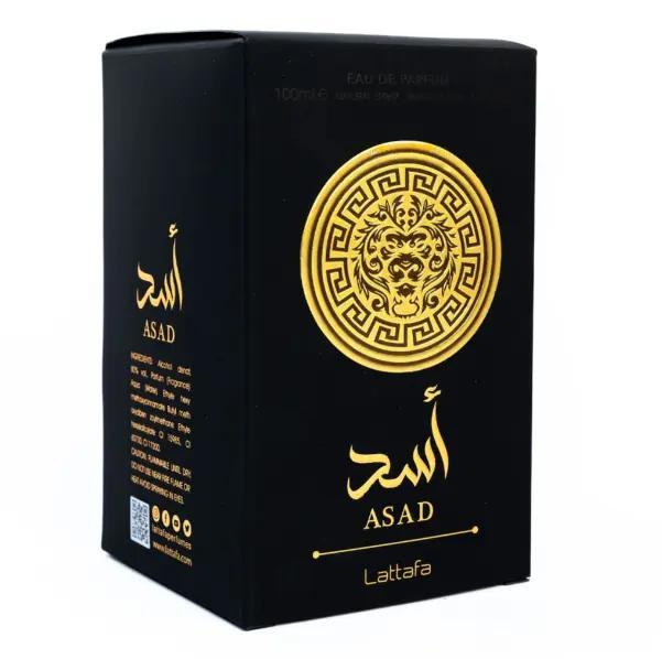 Lattafa Perfumes Asad for Unisex Eau de Parfum Spray, 3. 4 Ounce
