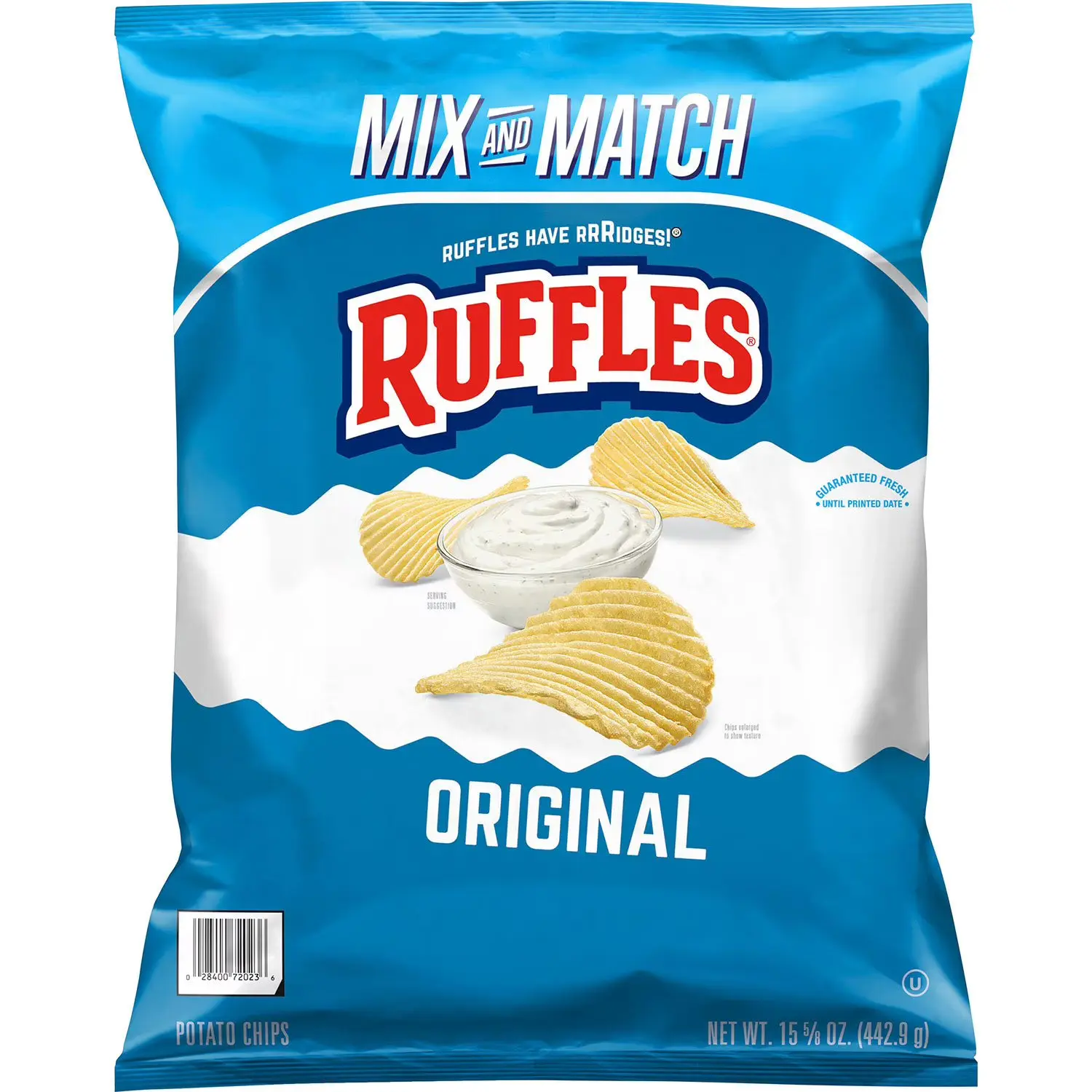 Ruffles Original Potato Chips,15.625 oz