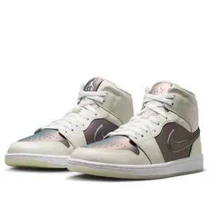 Jordan 1 Mid SE Phantom Iridescent Men's IH4107-030 New
