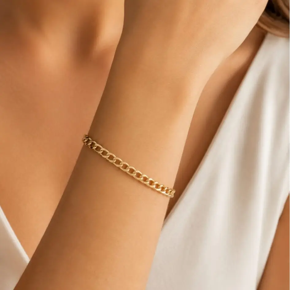 Manilla Bracelet, Corte Brillo Design, 10K Fashion Accessory