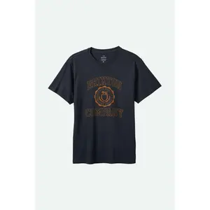University S/S Standard T-Shirt - Black Worn Wash