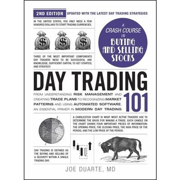 Day Trading 101 - 2nd Edition: Risk Management, Trade Plan Creation, Market Pattern Recognition & Automated Software Guide, Joe Duarte Hardcover Books for Business & Economics Management Learners