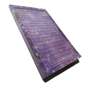 Notepad - Compact 4x6 Inch, 50 Sheets Non-Stick Pages Ideal for On-The-Go Note-Taking Students Professionals