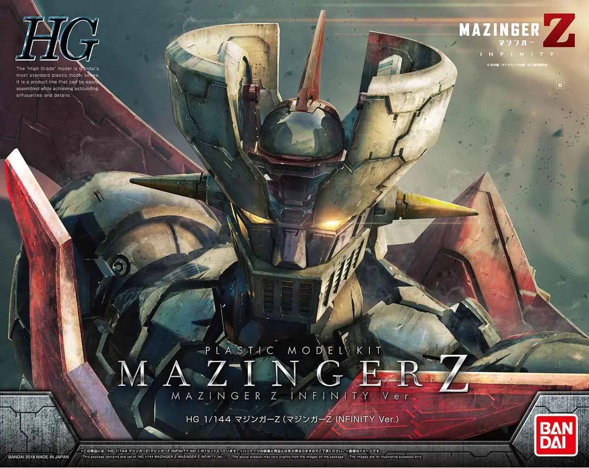 Bandai Hobby Mazinger Z Infinity Movie Ver. HG 1/144 Model Kit