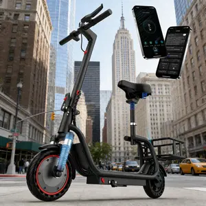 350W Folding Electric Bike for Adults, Maximum Speed 19MPH,Range 16/28 Miles, LED Lights,UL 2272 Certified