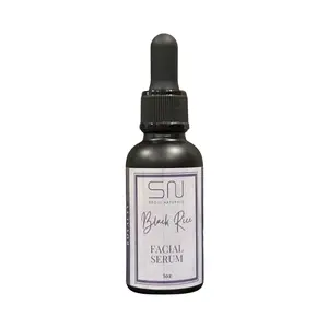 Seoul Naturals Royalty Black Rice Serum, Exfoliating Facial Serum, K Beauty, 1 oz