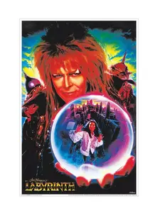 Labyrinth - Blacklight Poster