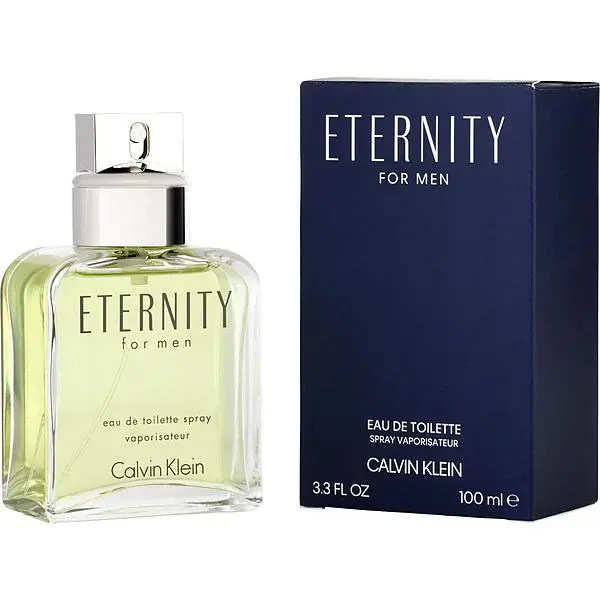 Calvin Klein Eternity for Men Eau de Toilette Spray, 3.4 Ounce