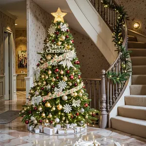 2025 New Christmas Tree Dense Home Large Package 1.5/1.8/ 2.4m Christmas Decoration Arrangement
