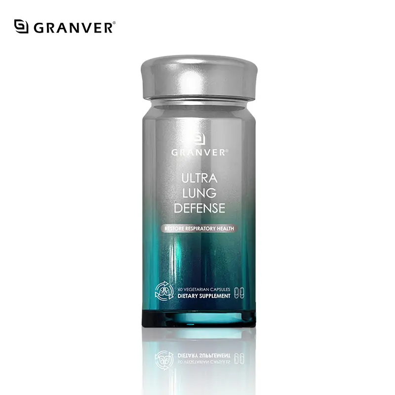 Granver Patented Quercetin Lung Tablets Conditioning Moisturizing Lung Nourishing Lung Shield Vegetable Capsules