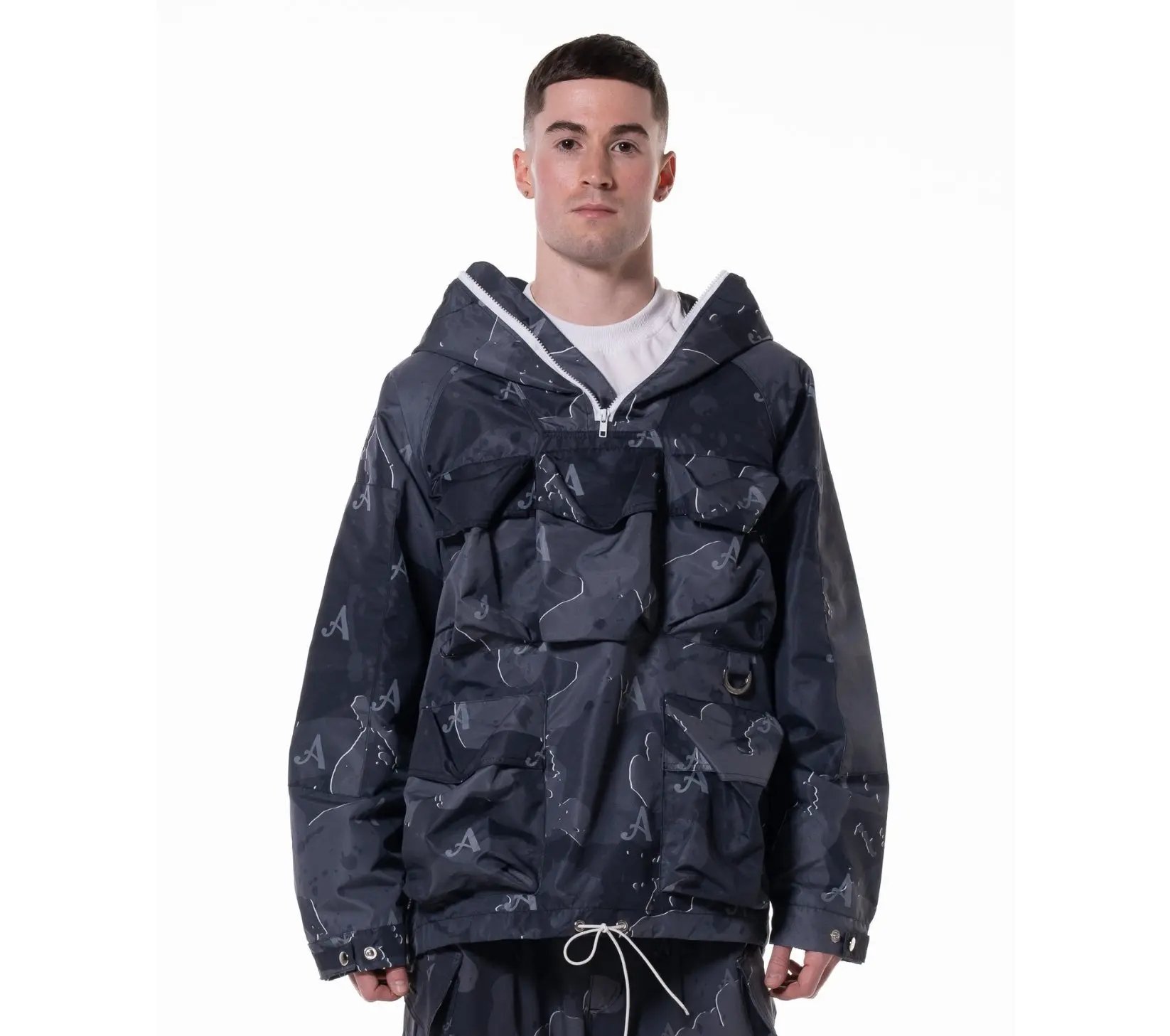 BLACK “MAKASI” CAMO JACKET - TikTok Shop