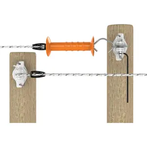 Electric Bungy Gate – Pre-Assembled Stretchable Livestock Gate with Stainless Steel Strands and High-Visibility Handle