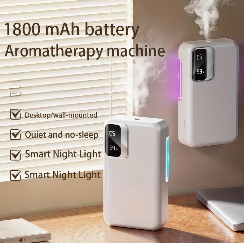 2-in-1 Deodorizing & Fragrance Enhancer | A Smart Fragrance Diffuser Designed to Combat Bedroom Dryness, Eliminate Bathroom Odors, and Purify Stagnant Office Air.